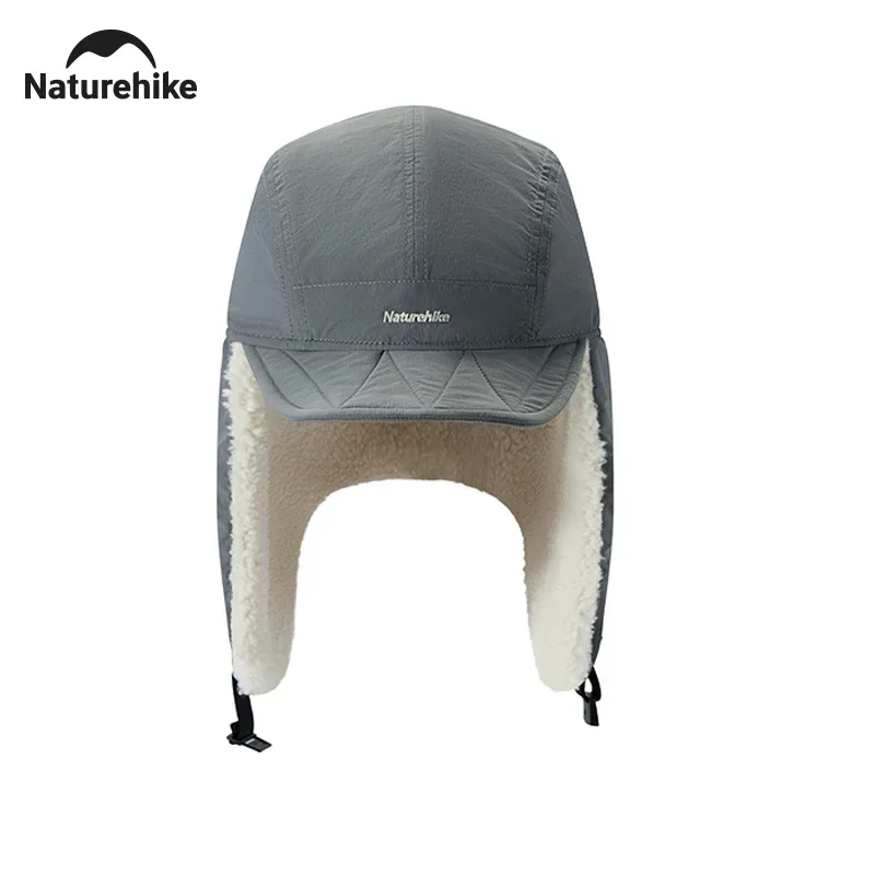 Naturehike Outdoor Camping Hiking Hats Sports Camping Cap Double-sided Ear-protecting Hat Cotton Hat Warmth Winter Waterproof sports caps
