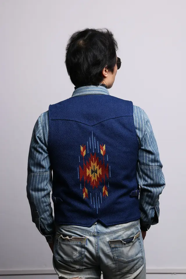 CDJ-137 Cidu Asian Size Super Quality Goat Skin Waistcoat