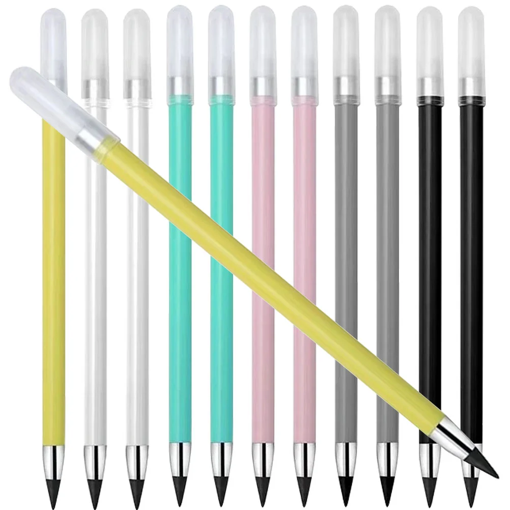 

12 Pcs Eternal Pencil Sketch Pencils Everlasting Reusable Writing Inkless Infinite Drafting Supplies Lightweight