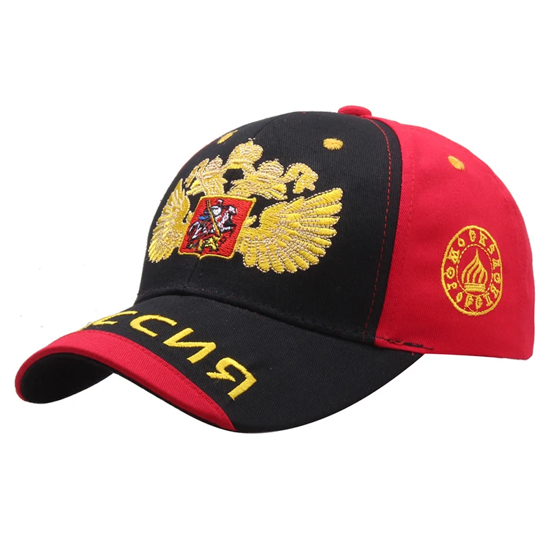 

New Arrival Men Women Baseball Cap Russian Eagle Embroidery Sports Summer Sun Snapback Hip Hop Trucker Dad Hats Gorras MZ0356