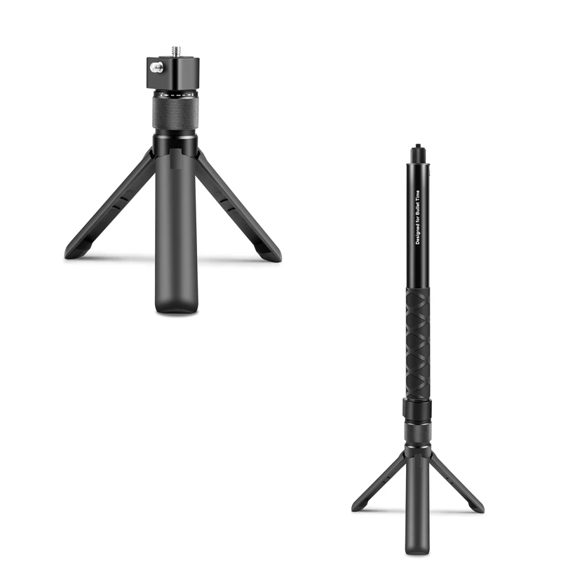 

Настольный Штатив с вращающейся ручкой для контроллера времени Insta360 X3, 110 см, 5-секционная селфи-палка, монопод, простая установка