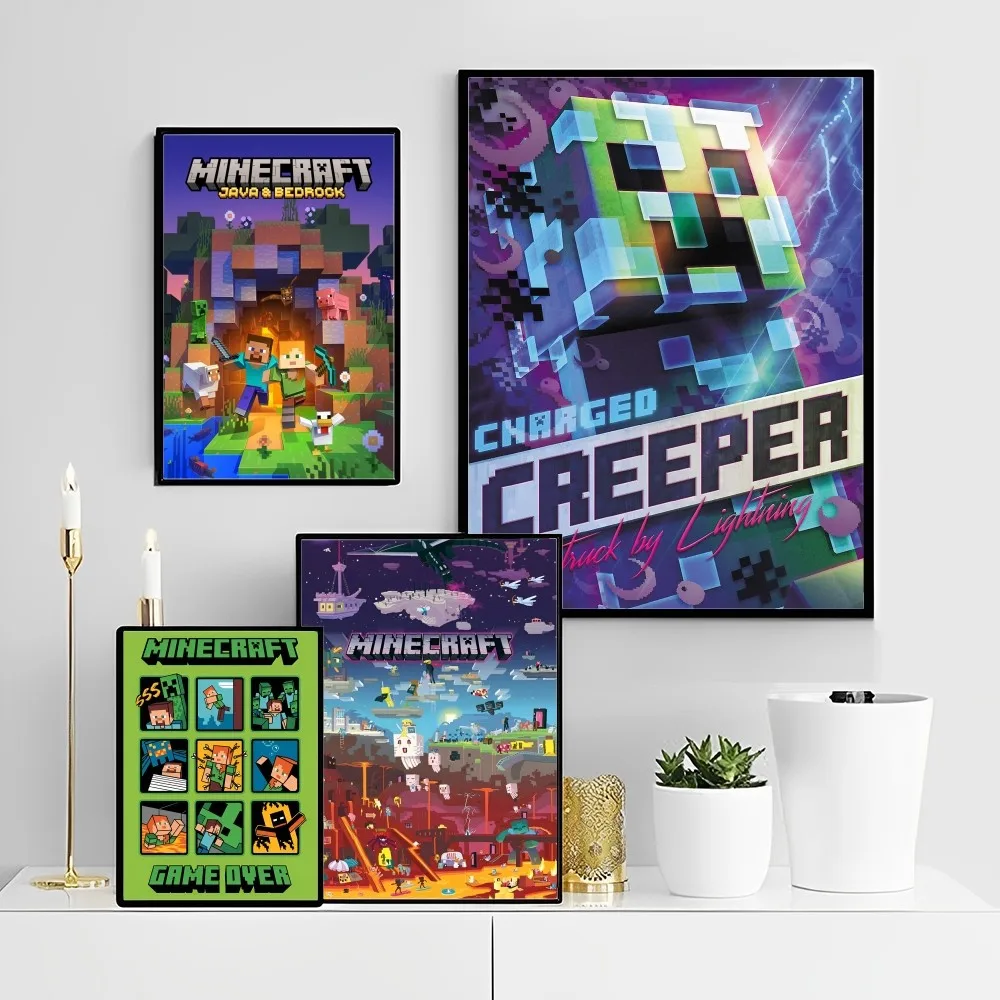 

Самоклеящиеся Декоративные плакаты Game Mine C-Crafts