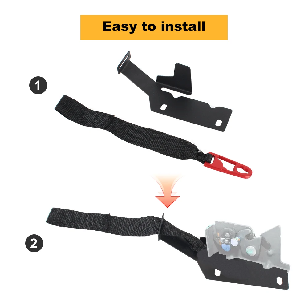 For Ford F150 F250 F350 Car Release Belt Buckle Adjustable Strap Safety Belt Buckle Rear Seat Quick Latch Durable