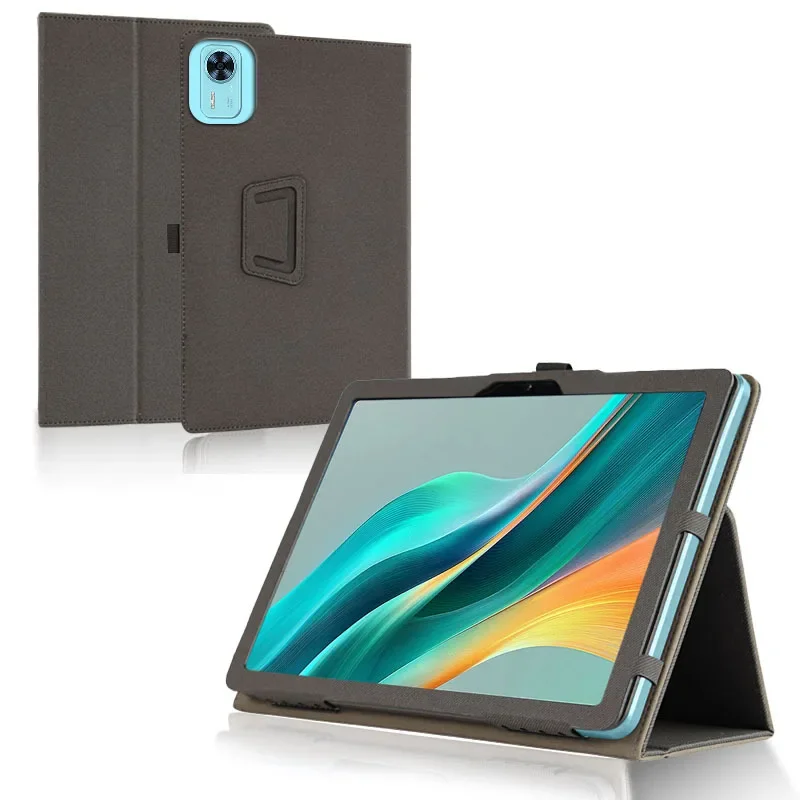 For Doogee T36 Case 12 inch Tablet PC Magnetic Cover with Hand Strap Folio PU Leather Stand Funda