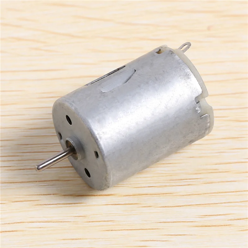 TA-20X 8000RPM 9V 68Ma 고토크 자기 실린더형 미니 DC 모터 실버