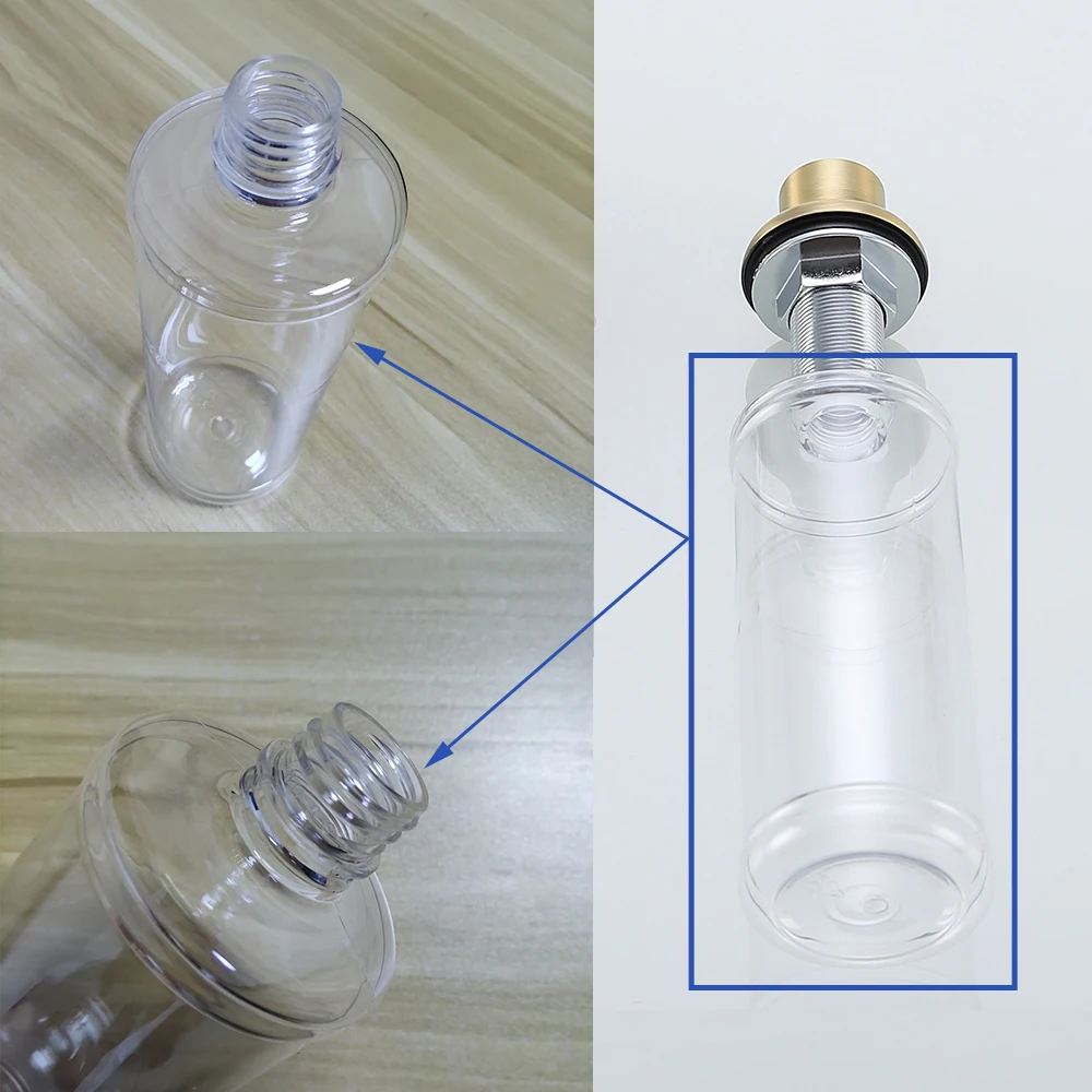 Kitchen Sink Tools Home Product Soap Dispenser Faucet Sink Lotion Pump Storage Bottle