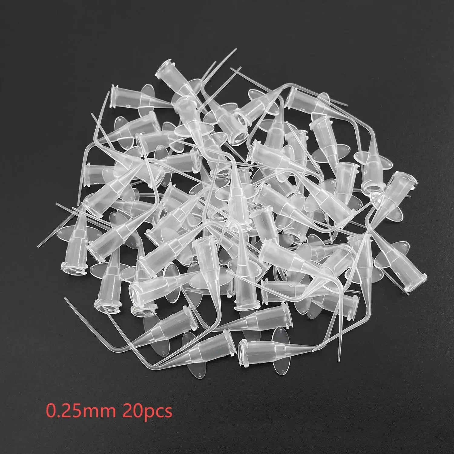 סירינגה דנטלית עם טיפ משלוח חד פעמי, מחט אנדודונטית לשורש השן, מחטות השקייה פריודונטליות