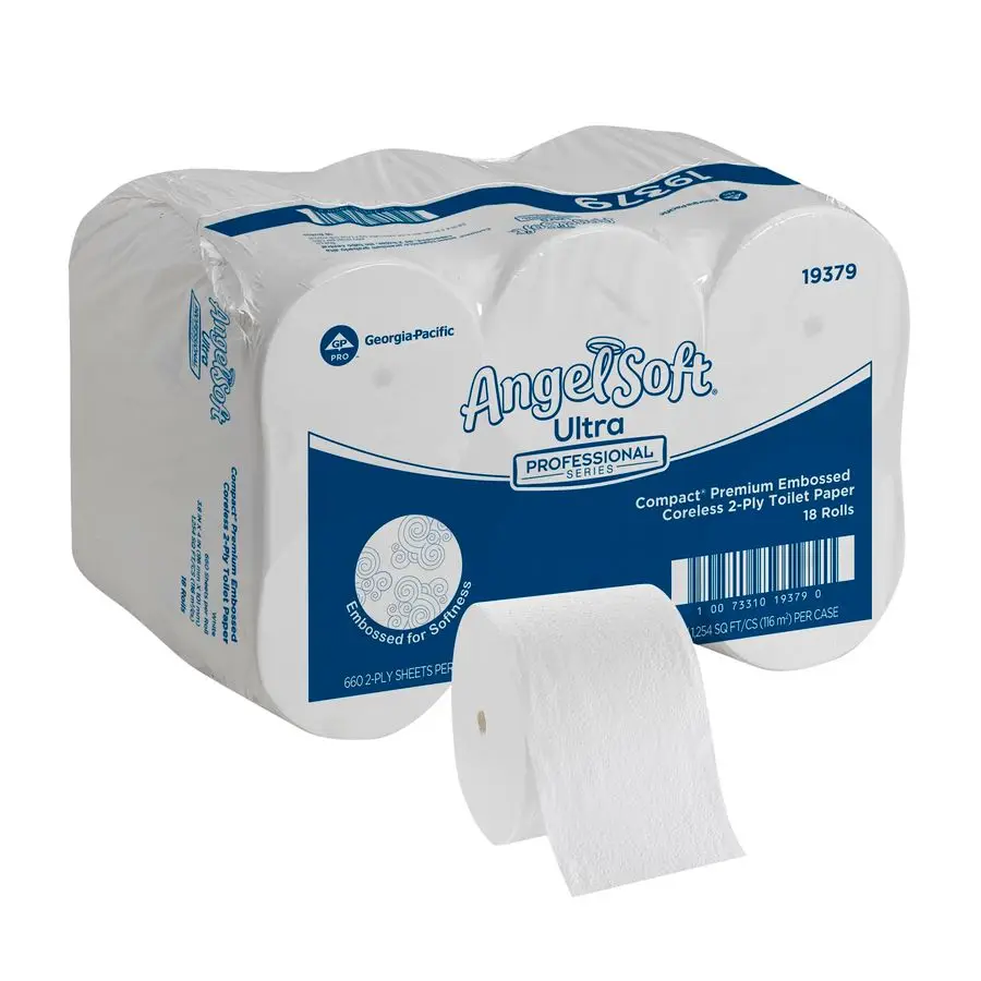 Coreless 2-ply toilet paper roll - image 3