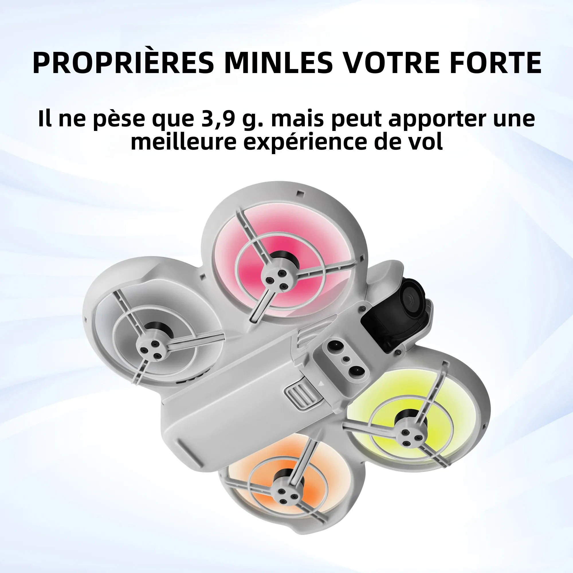 Hélices de Drone DJI - Lot de 2 ou 4 Pales - Compatible avec DJI Mini/Pro