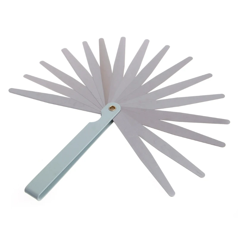 1pc 0.02 to 1mm 17 Thickness Gap Metric Filler Feeler Gauge Measure
