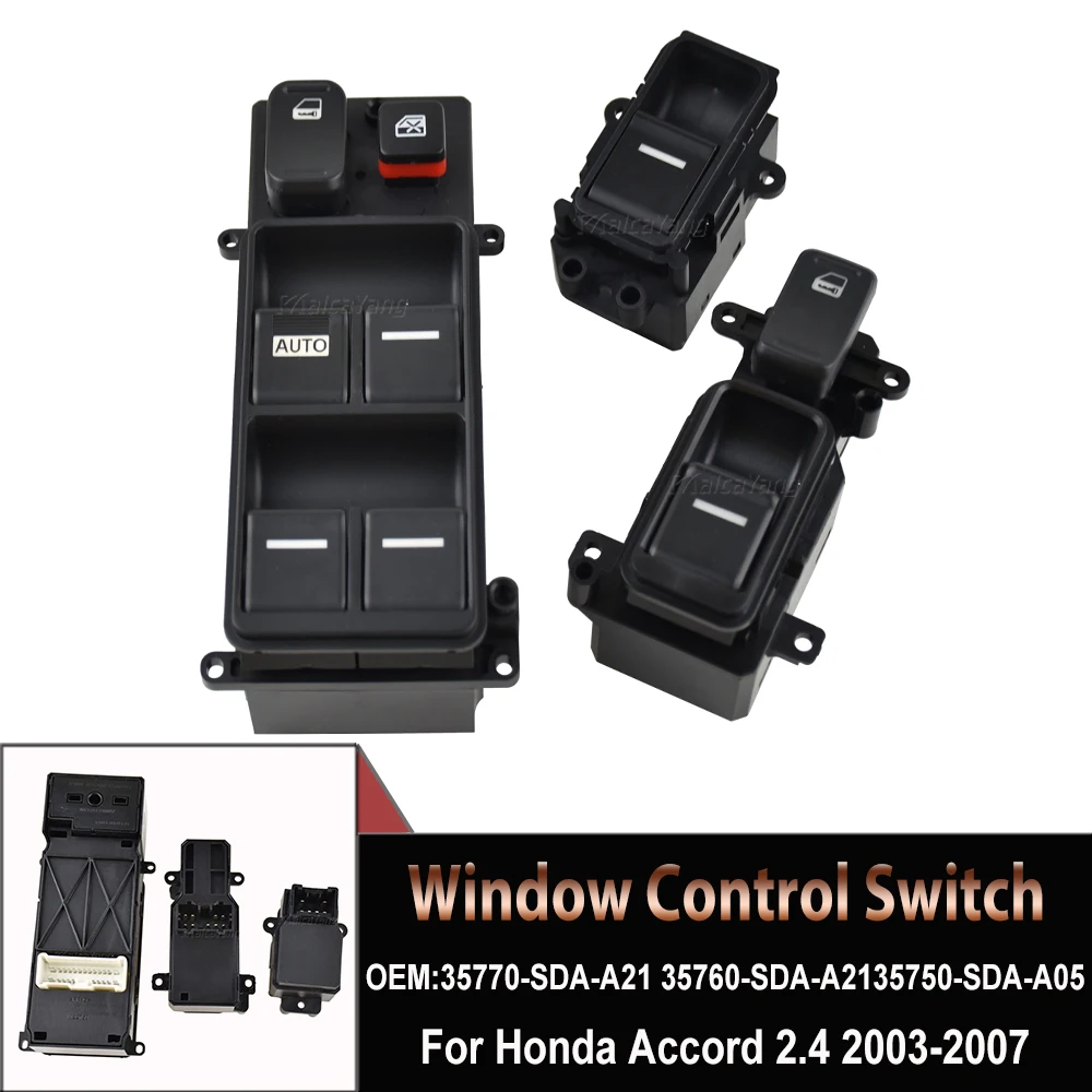 Top Quality Window Power Switch Control For Honda Accord 2003 2007