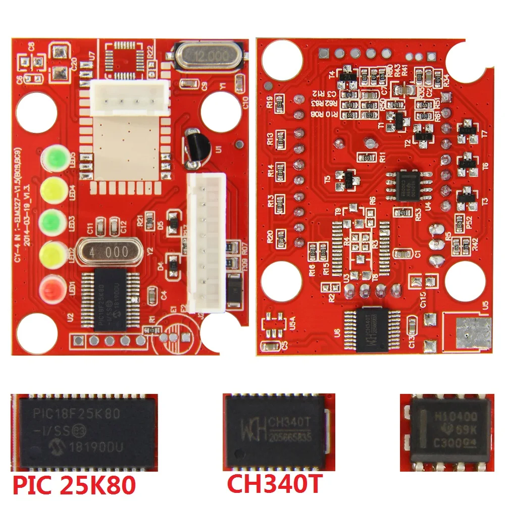 FORscan ELM327 with FTDI PIC18F25K80 chip with switch USB code Scanner ELM 327 HS CAN and MS CAN Super mini elm327 V1.5 SCANNER car scanner
