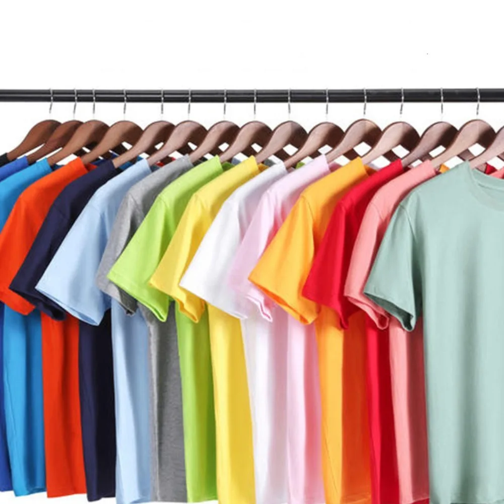 Fashionable men's multi-colored casual cotton short sleeve