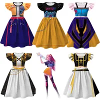 loween Children's Costume K  Magic Girl up Cosplay Korean Wave Superstar Rumi ort Sve Flower Dr