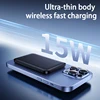 Thin Wireless Power Bank Magnetic PD20W 5000mAh Portable Fast Charging External Battery for Magsafe For iPhone 16 15 14 13 4