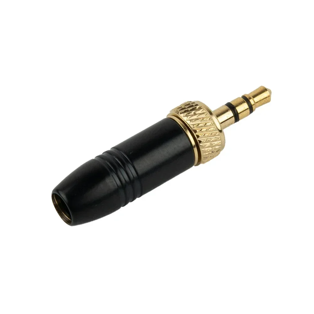 Microphone Stereo Plug Locking Plug Replacement Stereo Microphones For Sennheiser Wireless 1/8" TRS In 3.5mm