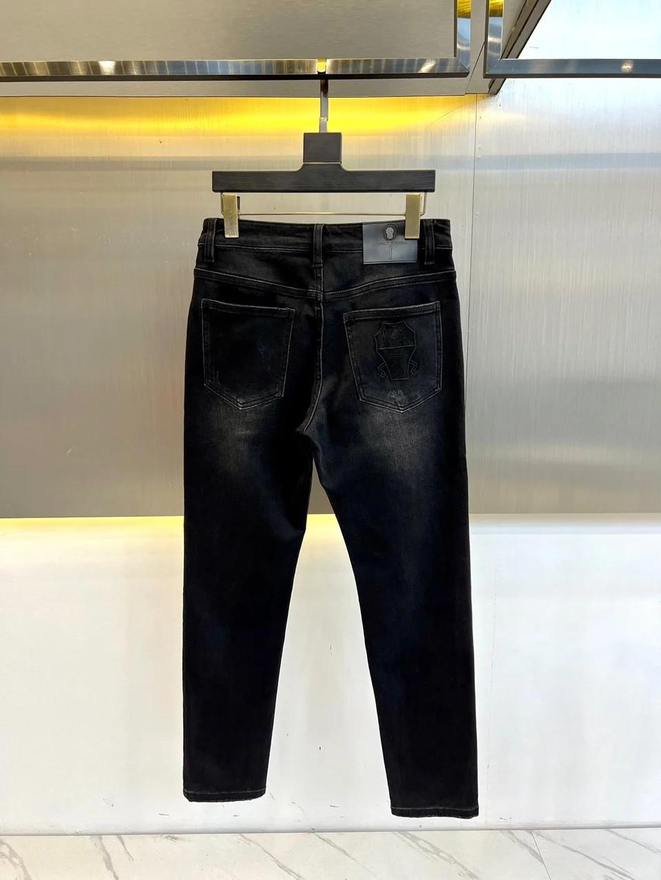 2025 DIKU Men's boutique autumn and winter new casual jeans with exquisite tailoring, clean, refreshing and neat, sizes 29-38 3