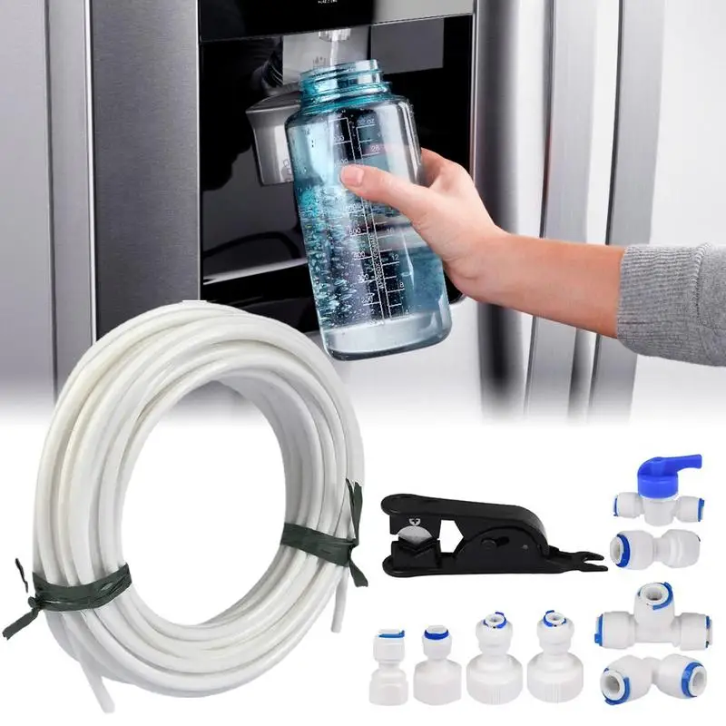 Refrigerator Water Line Hose Ultra Safe Fridge Water Line Connection And  Ice Maker Installation Kit Fridge Water Line Connection - AliExpress