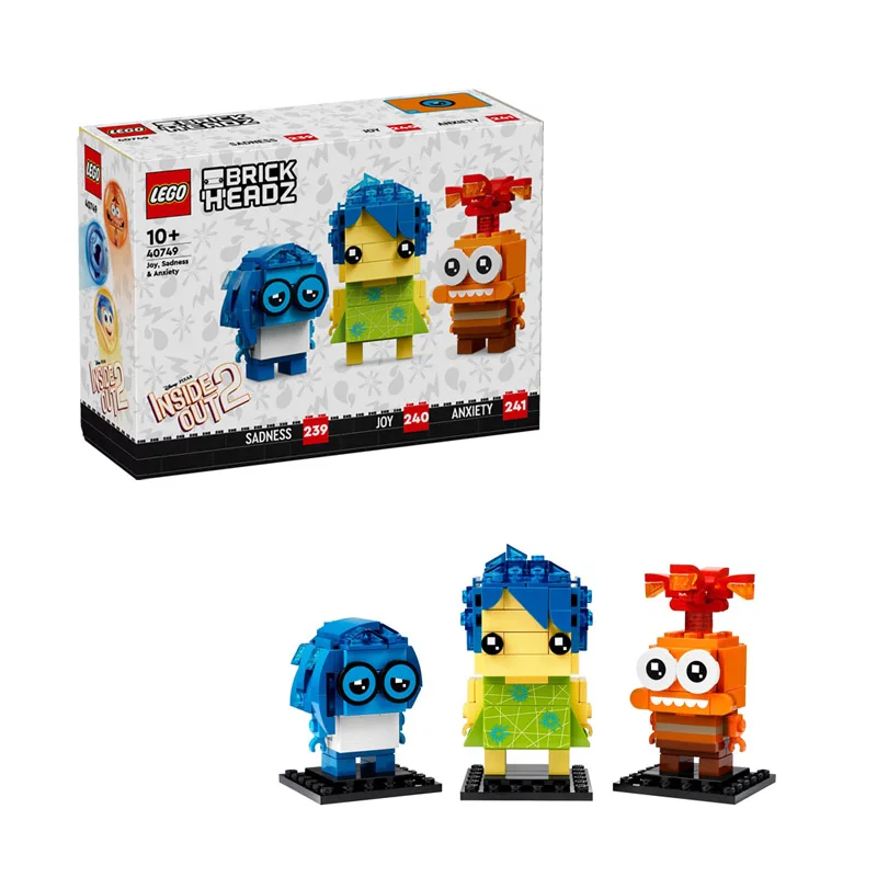 レゴ ブリックヘッド ボーイ シリーズ 40749 レレ、心配とパニック ビルディングブロック 子供のおもちゃ ギフト