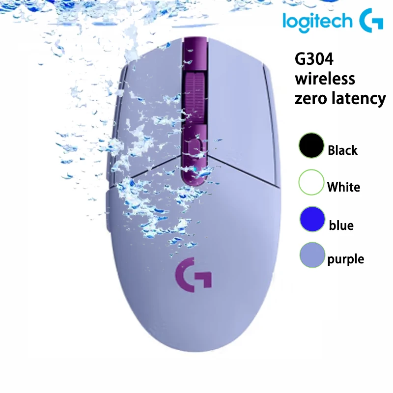

Logitech G304 Bluetooth Wireless Gamer Ergonomic Mouse 2.4G Notebook Office Desktop Cannot Connect To The Program Superlight