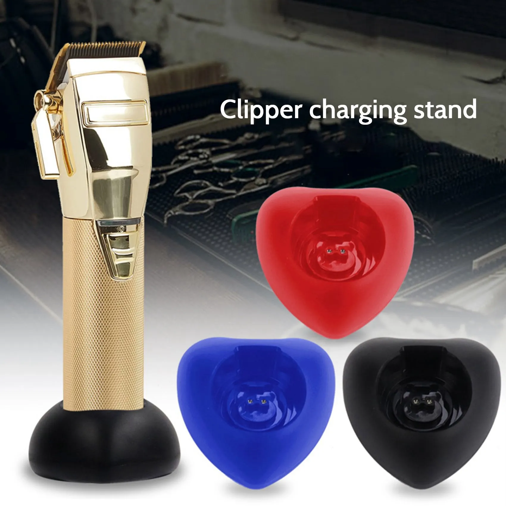 

Hair Clipper Charging Stand Electric Barber Dock Professional Trimmer Cordless Charger Barber for Babyliss 8700 787 B