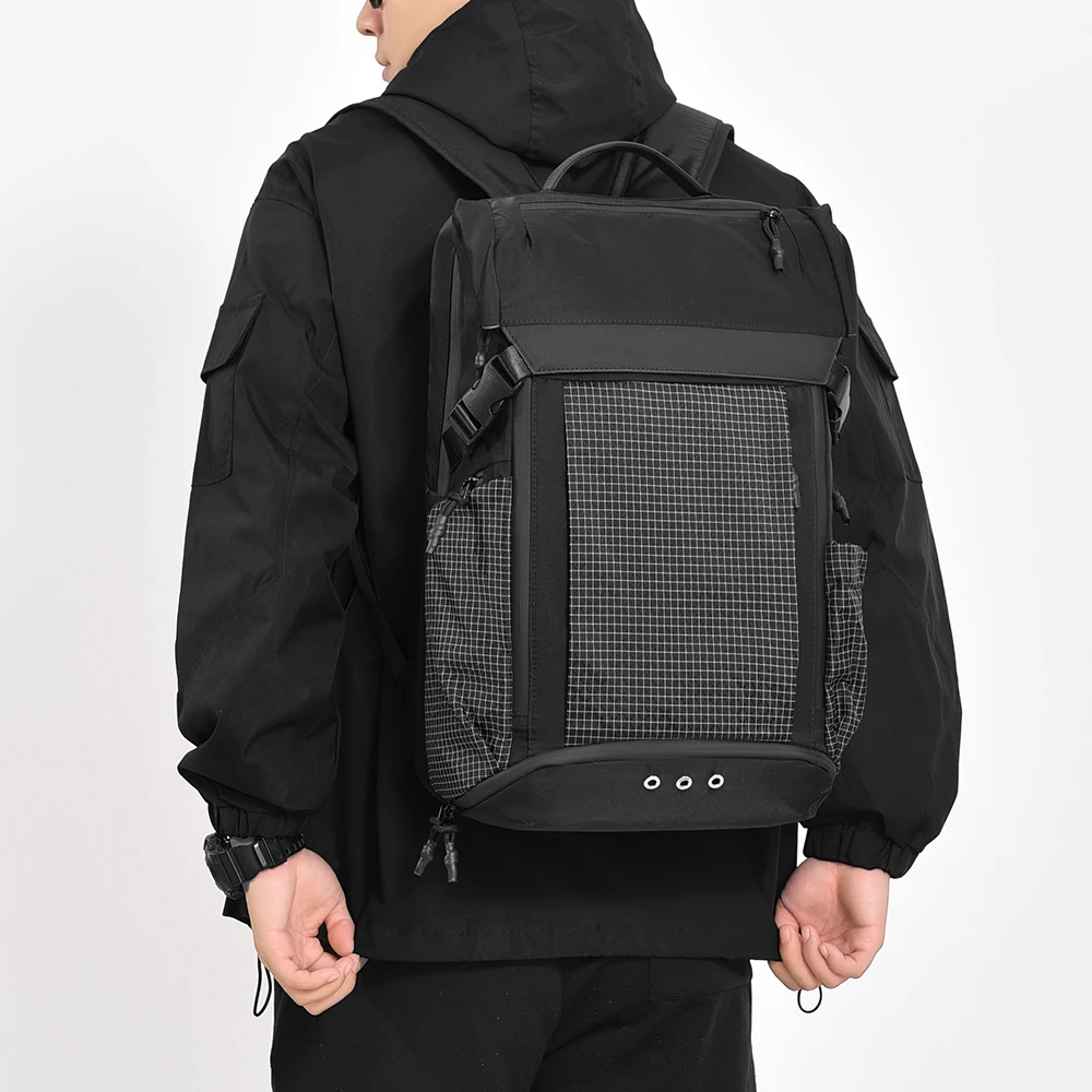 School Bag, Women's Backpack, Men's Japanese Brand, Trendy Brand, Large Capacity, Lightweight, Casual, Large Opening, Commuting, Travel, Business, Laptop Backpack