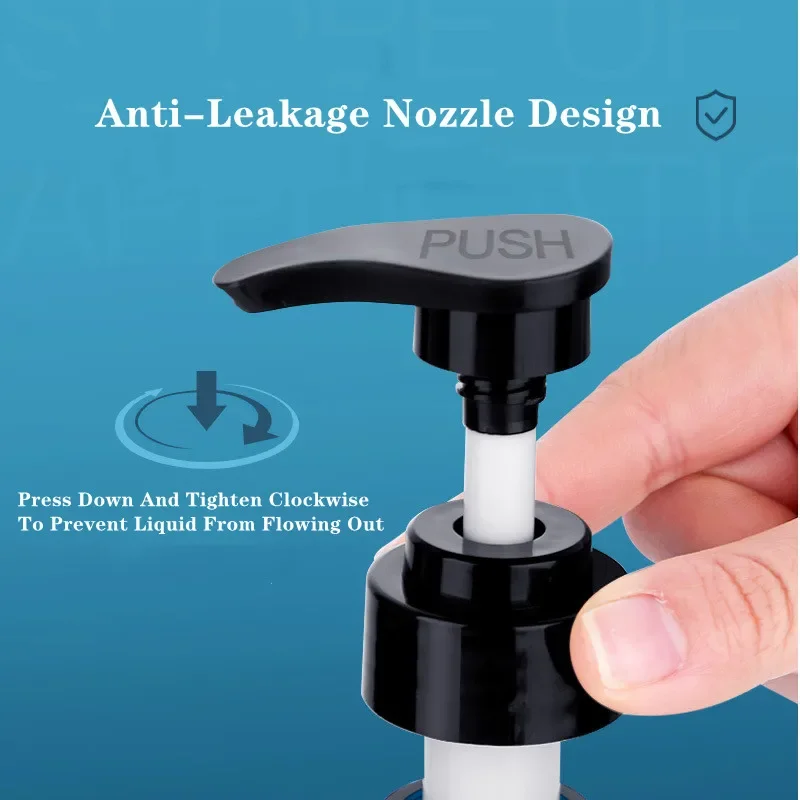 Soap dispenser shampoo dispenser refillable plastic bottles refillable bottle soap dispenser bottle 250/450/650ml Liquid Soap Dispenser Storage Bottles Plastic Square Outdoor Travel Refillable Shampoo Press Empty Bottles