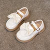 Girls Leather Shoes for Party Wedding Soft Sole Children Princess Shoes with Bow-knot Lightweight Fashion Kids Performance Shoes 4