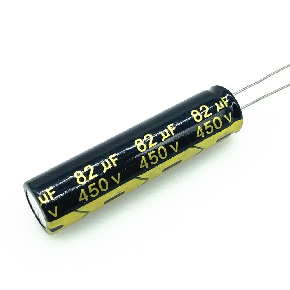 

10pcs/lot 82UF 450v 82UF aluminum electrolytic capacitor size 13*50 20%