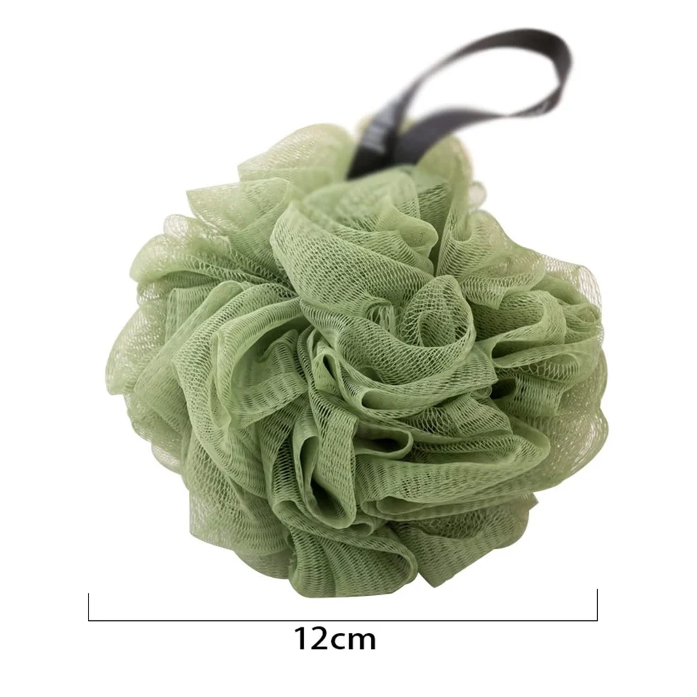 Back Brush Soft Mesh Bath Sponge Balls Nylon Cleaning Brush Shower Exfoliating Scrubbers Loofah Sponge for Women, Men Bathroom 6