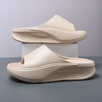 Men's Summer Slippers Indoor Home Bathroom Thick Bottom Comfortable Beach Sandals Easy to Wear And Comfortable EVA Slides
