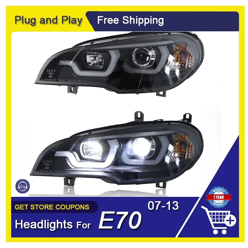 

Передние фары для BMW X5 E70 2007-2013