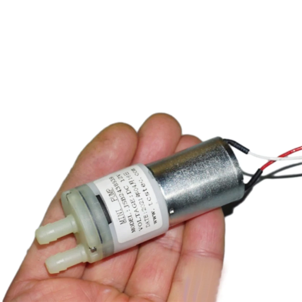 12V DC 370 다이어프램 마이크로 자급식 워터 펌프, 650ml 다이어프램 자급식 펌프, 조용한 대용량 자급식 워터 펌프