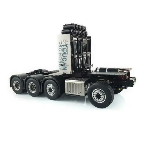 Toys 1/14 Lesu 8*8 Metal Chassis For RC Tractor Truck Diy Tamiyaya 3363 1851 Radio Control Vehicle Car Model Th16496 2