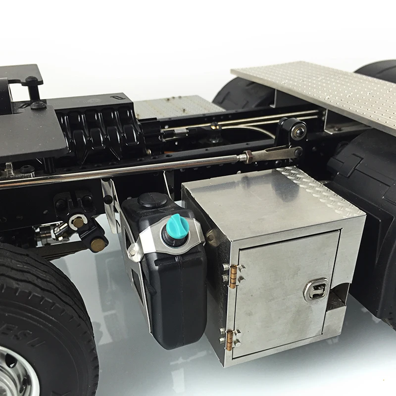 1/14 Scale LESU 8X8 Metal Chassis 3Speed Gearbox RC 1851 3363 Tractor Truck for Remote Control Tamiyaya Toys for Adult Th15091 5