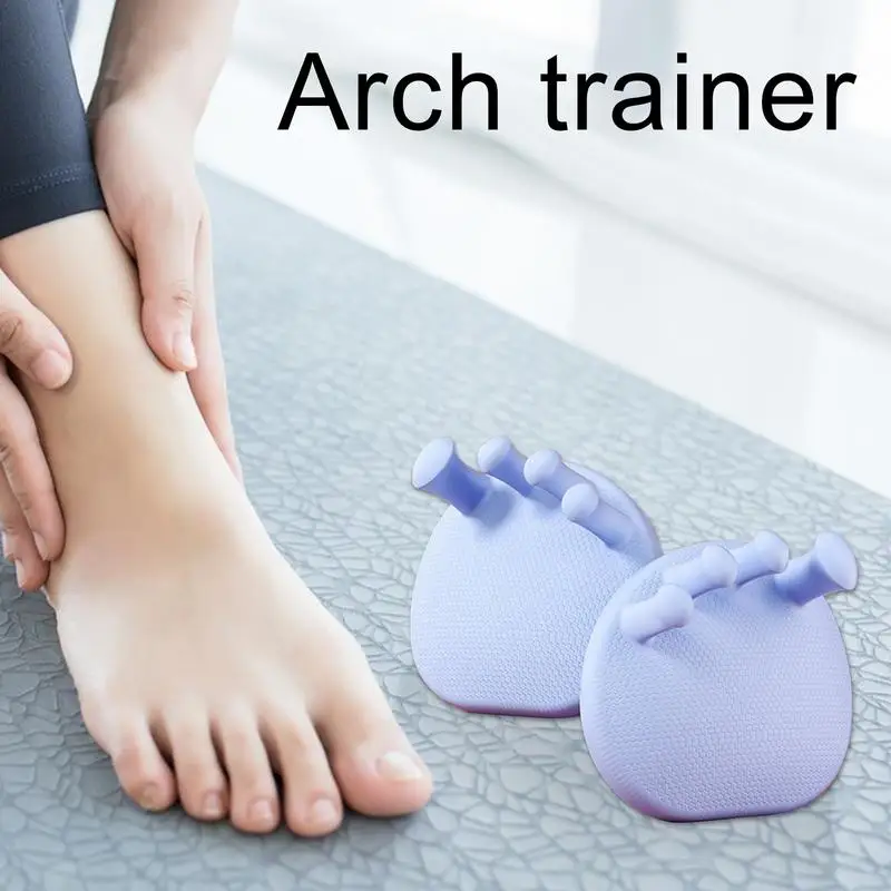 1 Pair Arch Foot Trainer Fitness Leg Toes Plantar Function Exerciser Thumb Valgus Corrector Toe Splints Buttocks Arch Corrector