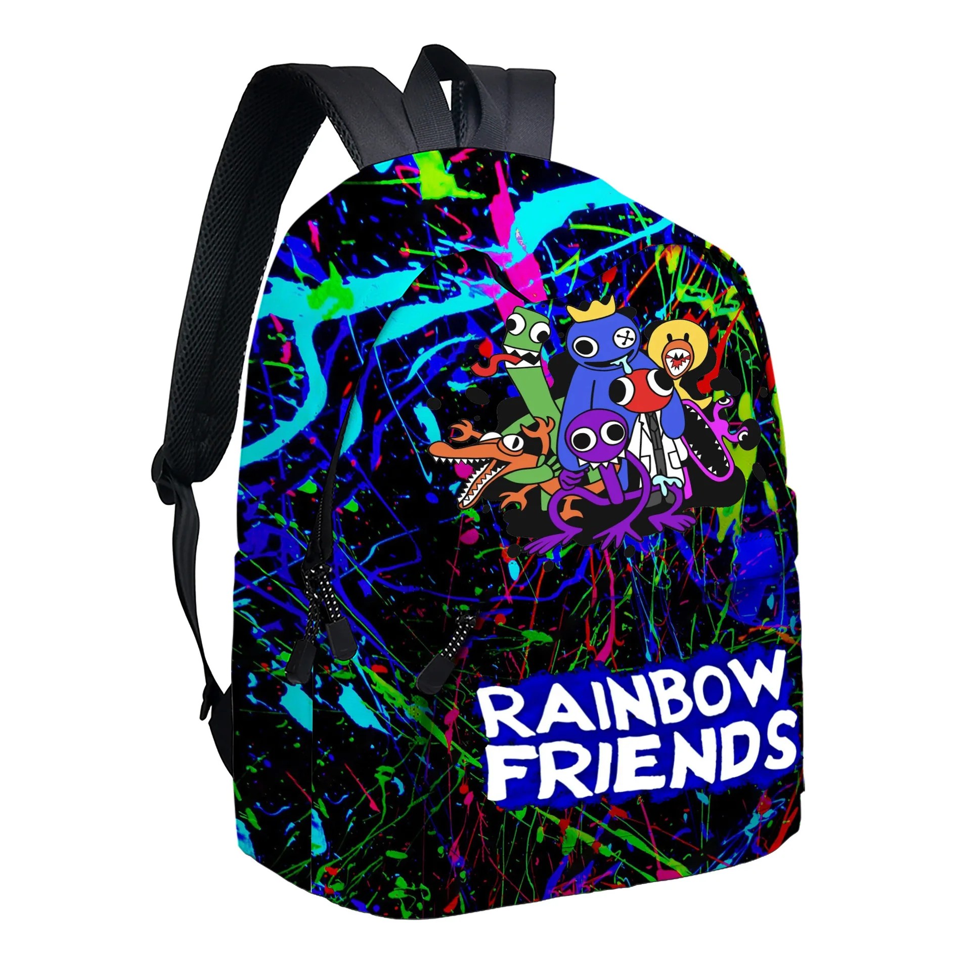 Roblox Rainbow Friends Bag 3-Pieces Set Cartoon Mochila Para