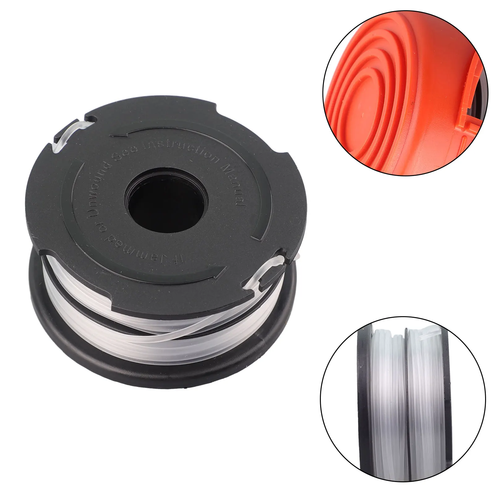 

1*Strimmer Spool Cover + 3*Spool And Line FFor Black & Decker GL315 GL350 GL650 GL337SB GL546SC GL650SBC GL651SB GL652 GL653