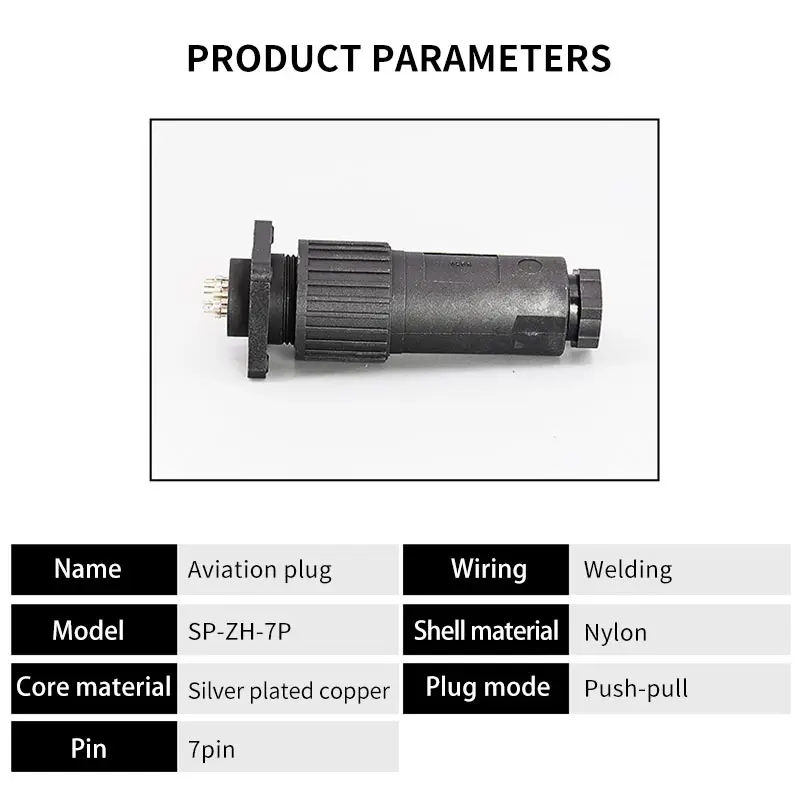 Válvula proporcional Válvula hidráulica, Aviação Plug Connector,