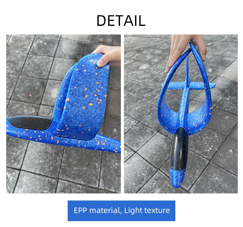 MyGiftHome Throwing Foam Airplane Toy 2 Flight Mode Glider