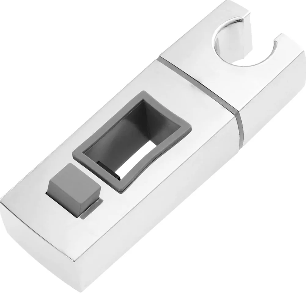 

Shower Head Holder Adjustable Wall Mounted Shower Holder Riser Rail Bracket Slider Showerhead Holder Bracket Bathroom Accessorie