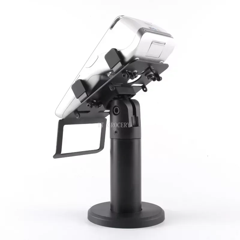 

POS Machine Stand For Supermarket Cashier Bracket Bank Credit Card Holder Machine 360 Adjustable Rotation Handheld Display