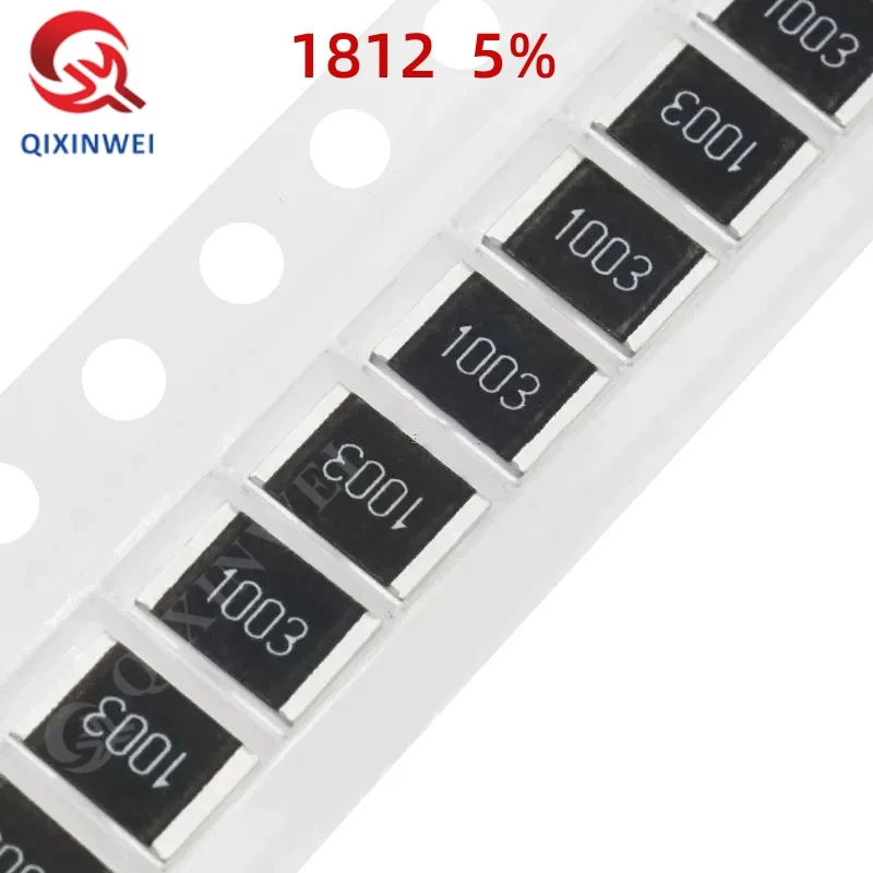 

100 шт./лот 1206 1% SMD резистор 0R ~ 10M 1/4W 0 1 10 100 150 220 330 Ом 1K 2,2 K 10K 100K 0R 1R 10R 100R 150R 220R 330R 1M 10M