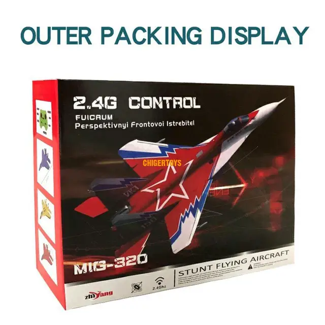 MG-320 RC Remote Control Airplane 2.4G RC Fighter jet Hobby Plane Glider Airplane EPP Foam Toys RC Plane Kids Gift 6