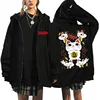 Dandadan Okarun Zip Up Hoodies Style Youthful Manga Anime Printed Sweatshirt Design Designer Female Hoodie Zipper Funny 1