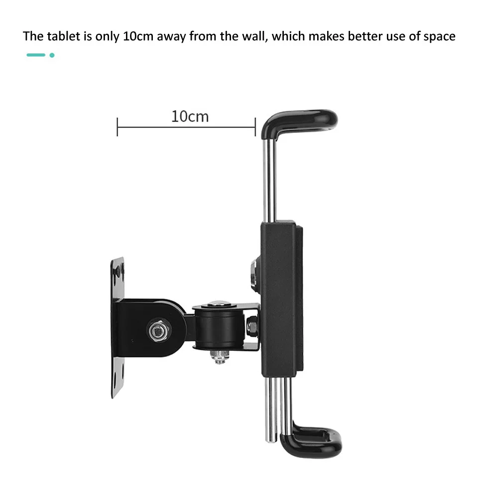 Wall Mount Tablet Suporte para iPad, Stretchable