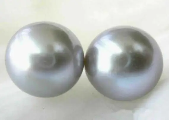925 Silver Natural Freshwater Tahiti Pearl Earrings Jewelry 5