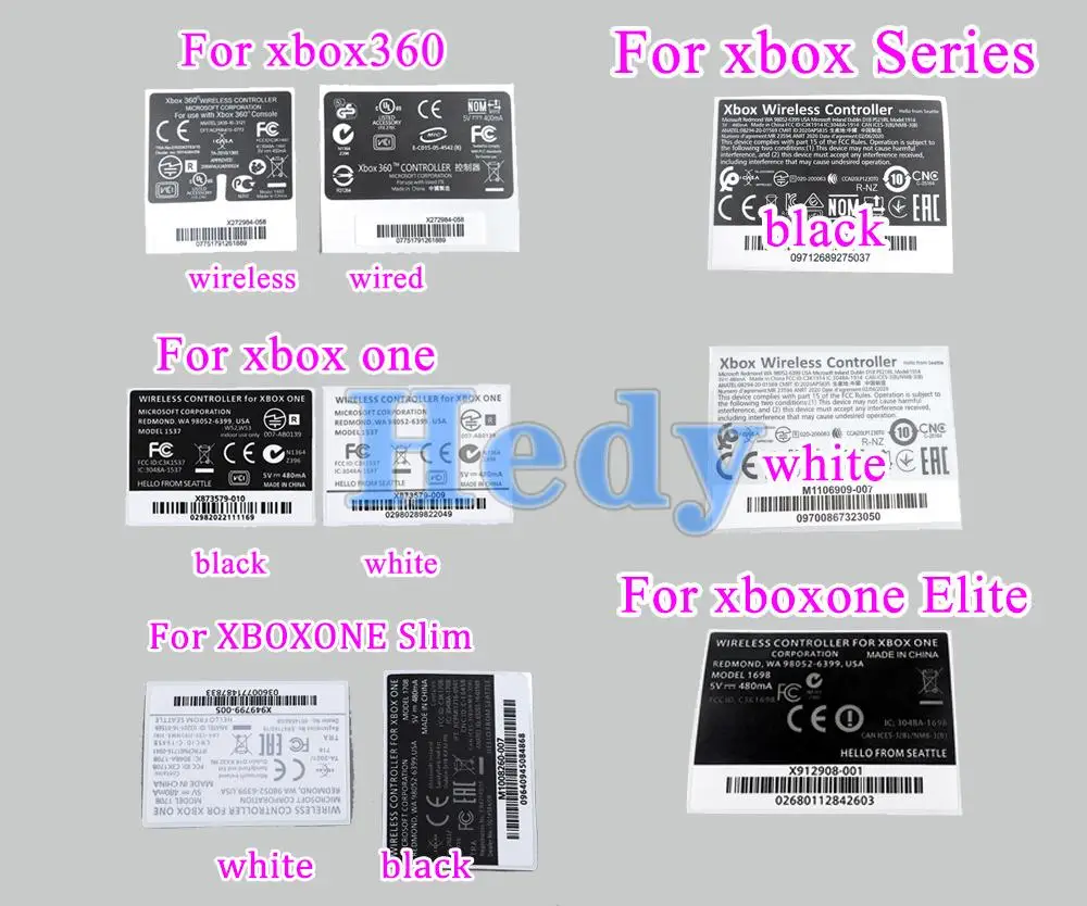5 шт. наклейки для Microsoft XBOX 360/ONE Slim s/Elite | Электроника