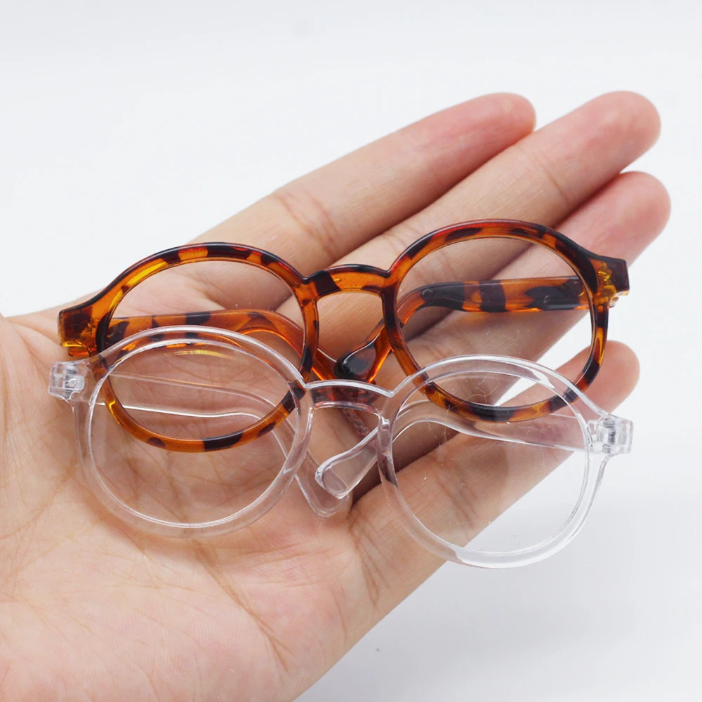 Fashion Doll Glasses for 1/3 1/6 1/8 60cm BJD Blyth Doll Plush Toy Sunglasses DIY Accessories Dress Up Toys Gift 5