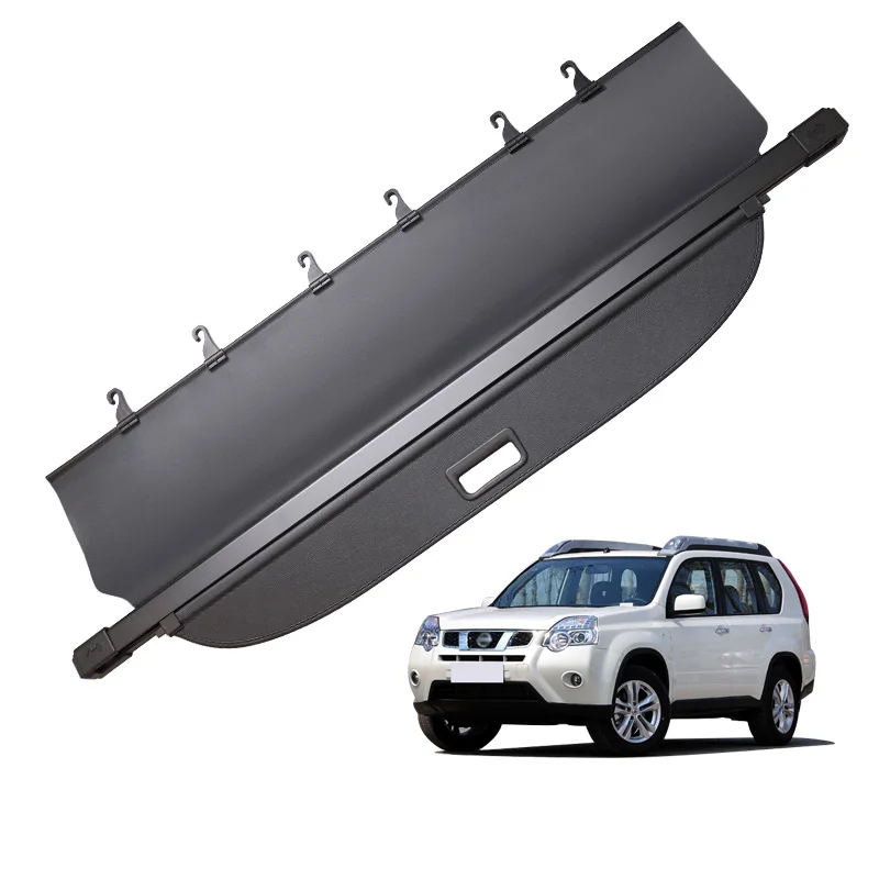 

For 2008-2013 Nissan X-TRAIL(ROGUE)Cargo Cover Trunk Retractable Parcel Rack Waterproof Shield Privacy Cover Auto accessories